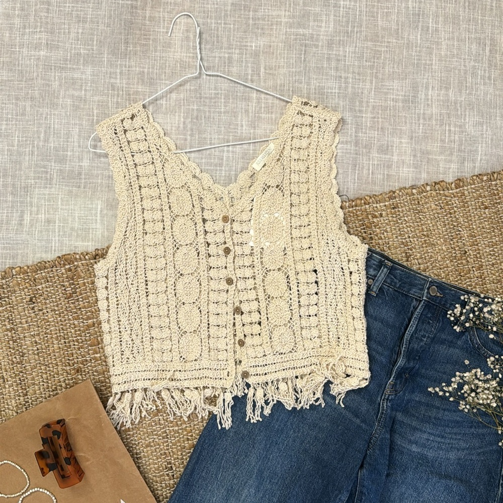 Crochet Vest Top